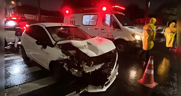 Apesar dos danos materiais nos veículos, ambos os motoristas recusaram o encaminhamento