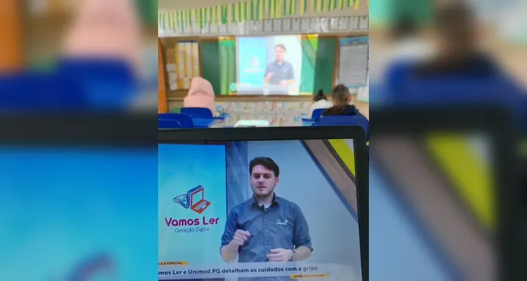 Confira os registros da ampla proposta em sala de aula.