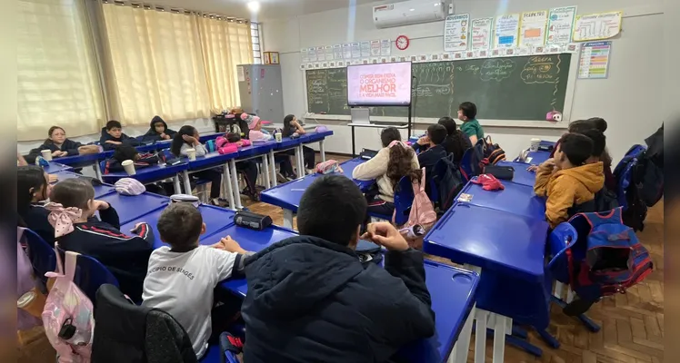 Confira os registros do amplo trabalho dentro e fora da sala de aula.