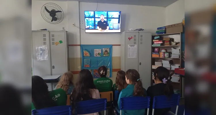 Confira a série de registros dentro e fora da sala de aula.