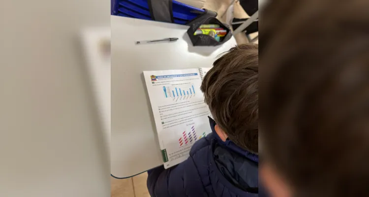 Confira os registros do trabalho em sala de aula.