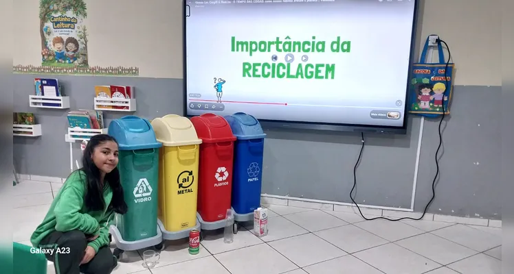 Veja a série de registros do trabalho em sala de aula.