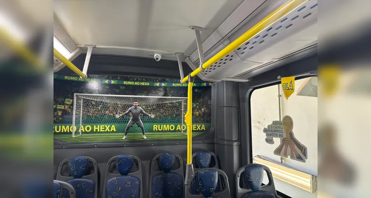 Ponta Grossa terá ônibus temático para celebrar a Copa do Mundo