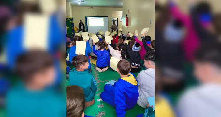 Confira os registros da proposta com os alunos.