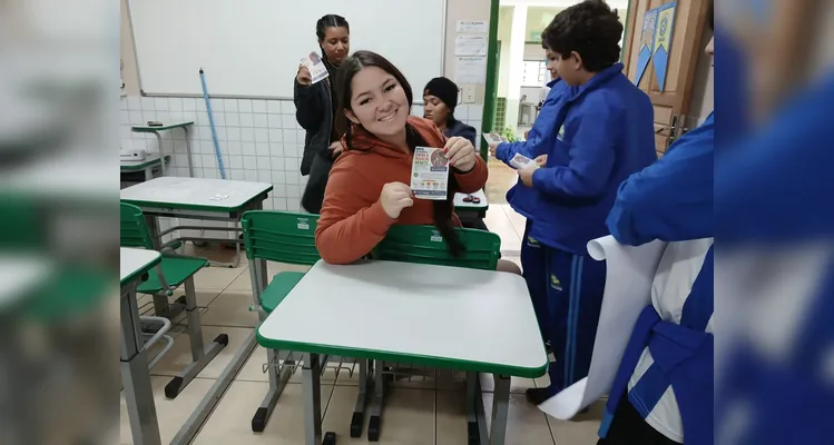 Confira a série de registros dentro e fora da sala de aula.