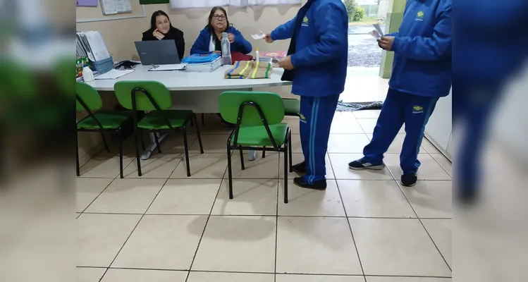 Confira a série de registros dentro e fora da sala de aula.