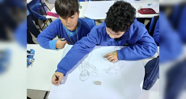 Confira a série de registros dentro e fora da sala de aula.