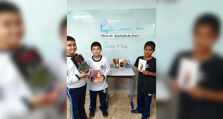 Confira os registros do trabalho em sala de aula.