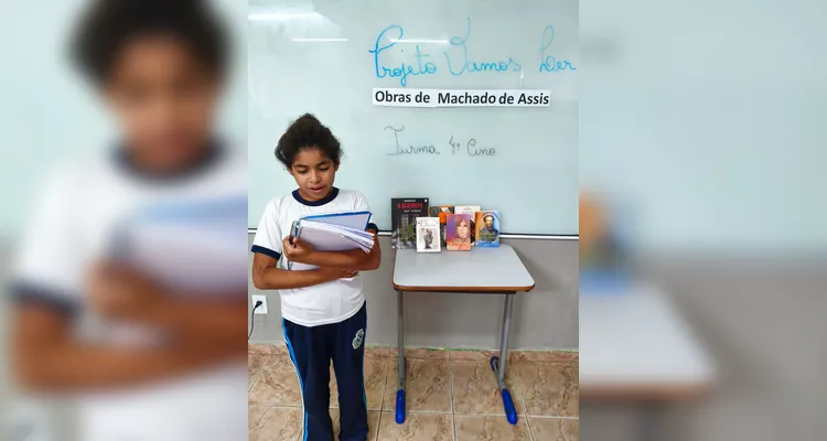 Confira os registros do trabalho em sala de aula.