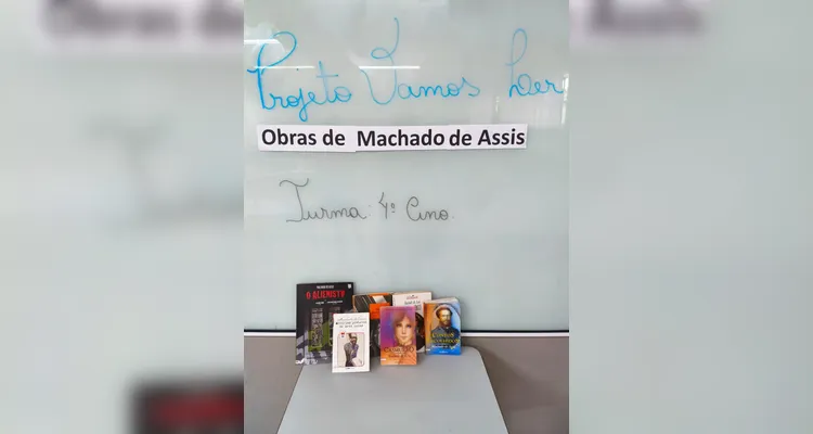 Confira os registros do trabalho em sala de aula.