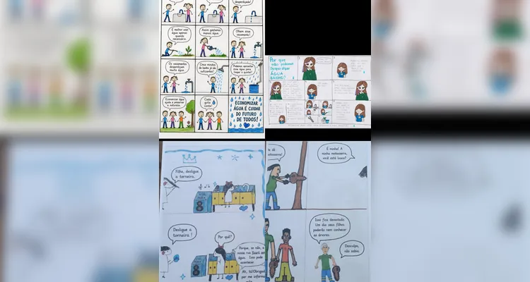 Veja os registros do trabalho dentro e fora da sala de aula.