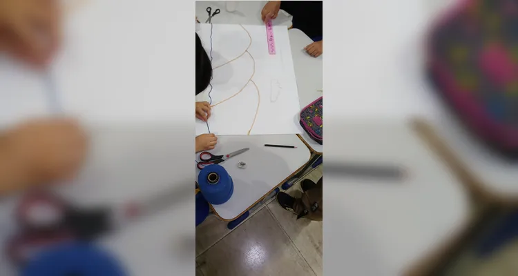 Confira a série de registros do amplo trabalho em sala de aula.