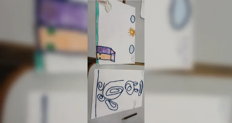 Confira a série de registros do amplo trabalho em sala de aula.