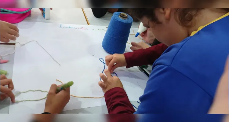 Confira a série de registros do amplo trabalho em sala de aula.