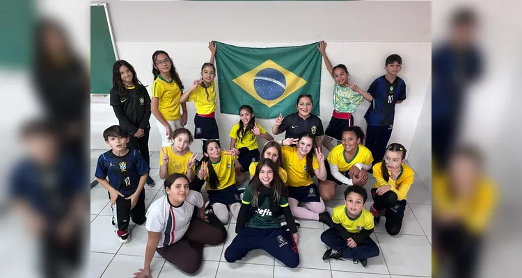 Veja os registros dos estudantes.