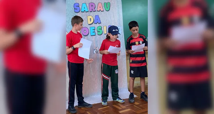 Veja os registros do trabalho.