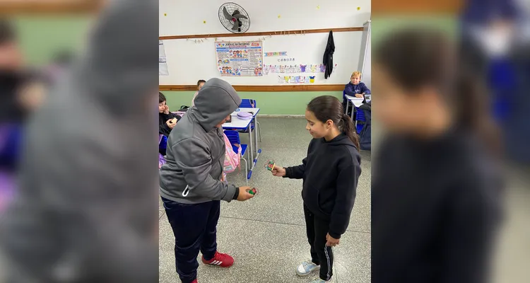 Confira a série de registros do amplo trabalho em sala de aula.