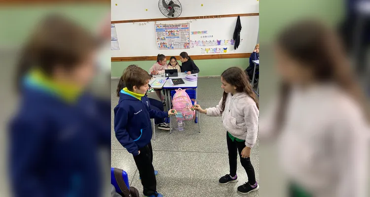 Confira a série de registros do amplo trabalho em sala de aula.