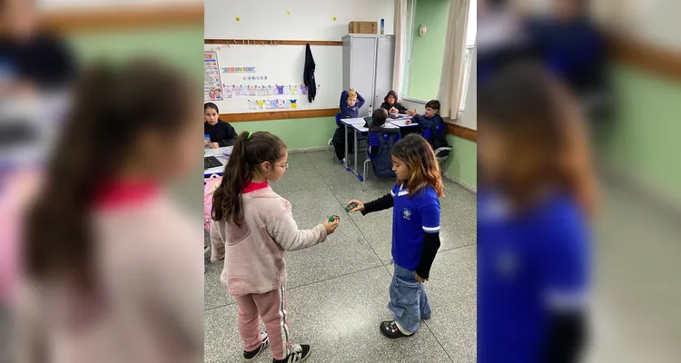 Confira a série de registros do amplo trabalho em sala de aula.