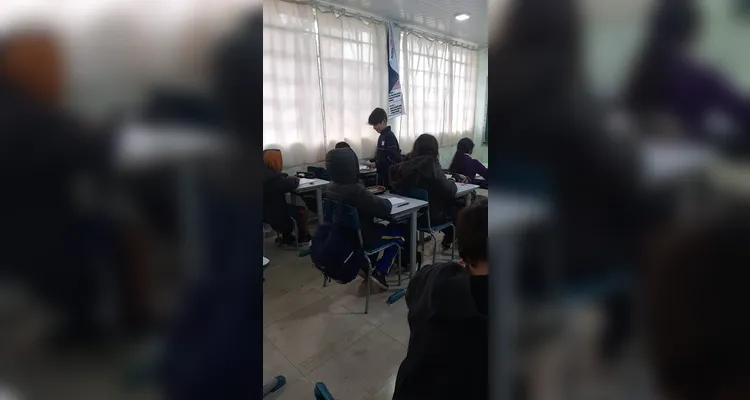 Confira a série de registros do amplo trabalho em sala de aula.