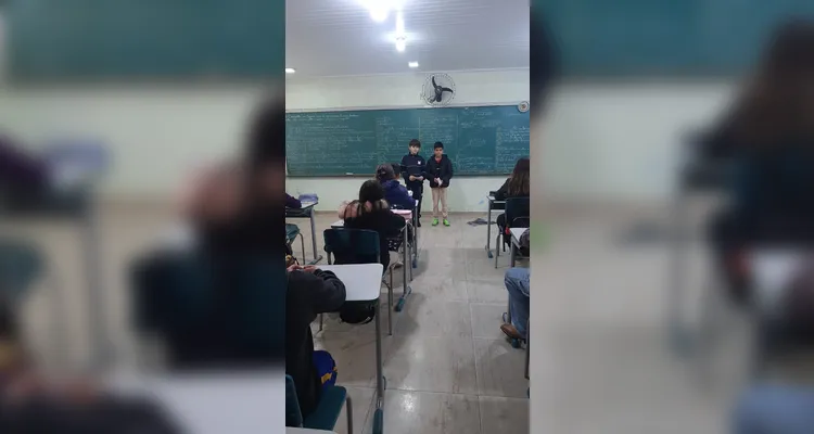 Confira a série de registros do amplo trabalho em sala de aula.