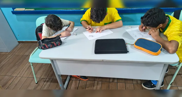 Confira os registros do amplo trabalho em sala de aula.