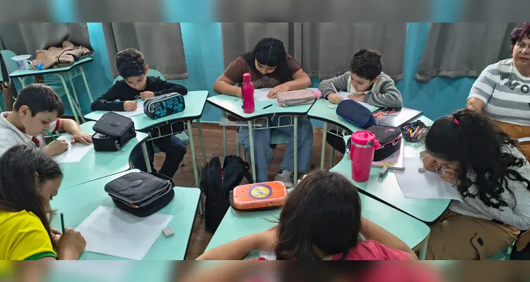 Confira os registros do amplo trabalho em sala de aula.