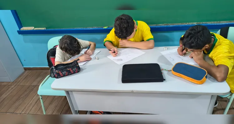 Confira os registros do amplo trabalho em sala de aula.