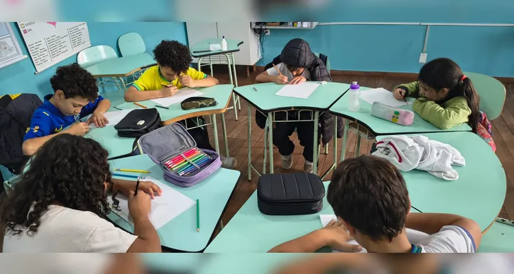 Confira os registros do amplo trabalho em sala de aula.