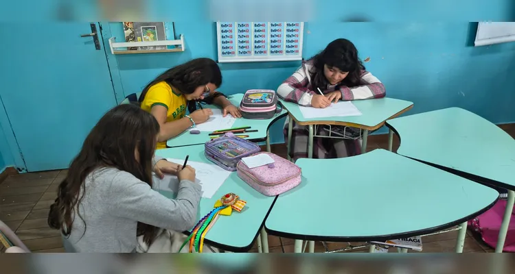 Confira os registros do amplo trabalho em sala de aula.