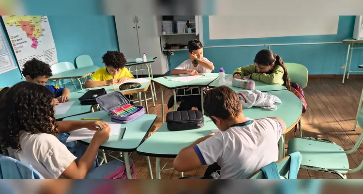 Confira os registros do amplo trabalho em sala de aula.