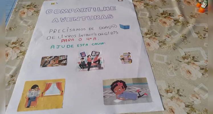 Confira a série de registros do amplo trabalho em sala de aula.