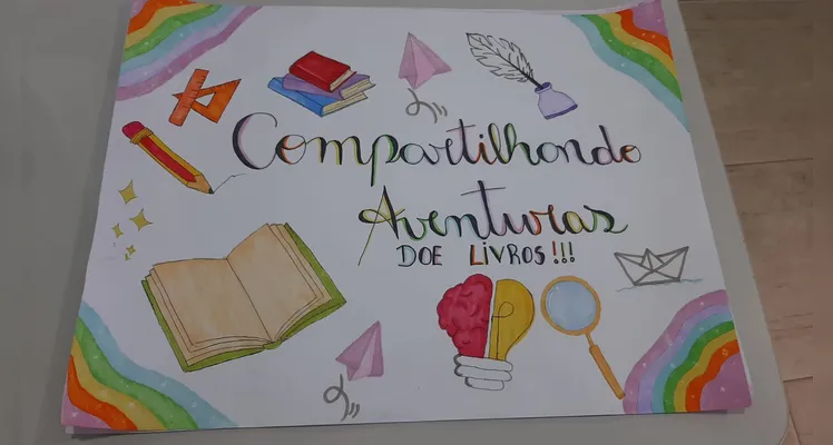 Confira a série de registros do amplo trabalho em sala de aula.