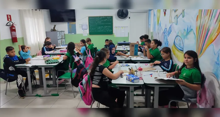 Confira a série de registros da ampla proposta, dentro e fora da sala de aula.