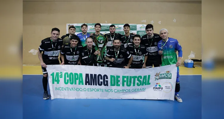 ACGF Ponta Grossa conquista o título da 14ª Copa AMCG de Futsal