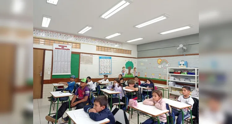 Confira os registros do trabalho em sala de aula,