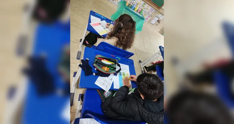 Confira a série de registros da ampla proposta realizada em sala de aula.