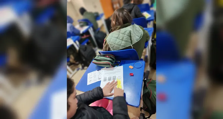 Confira a série de registros da ampla proposta realizada em sala de aula.