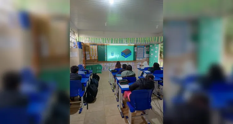 Confira a série de registros da ampla proposta realizada em sala de aula.