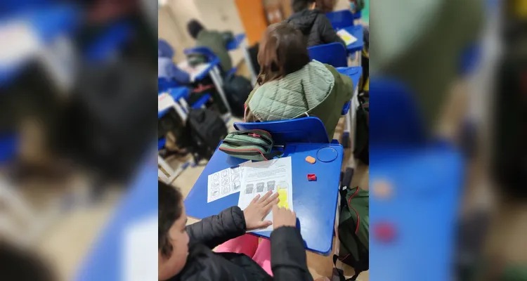 Confira a série de registros da ampla proposta realizada em sala de aula.