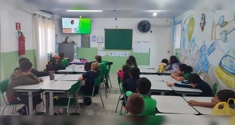 Confira a série de registros dentro e fora da sala de aula.