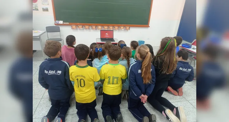 Confira os registros dos trabalhos dos alunos.