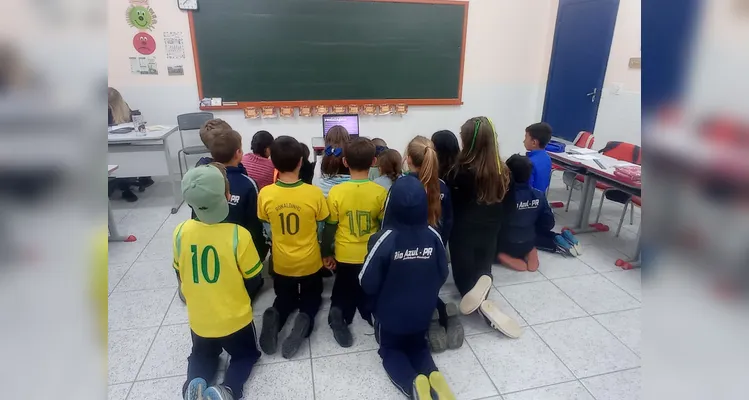 Confira os registros dos trabalhos dos alunos.