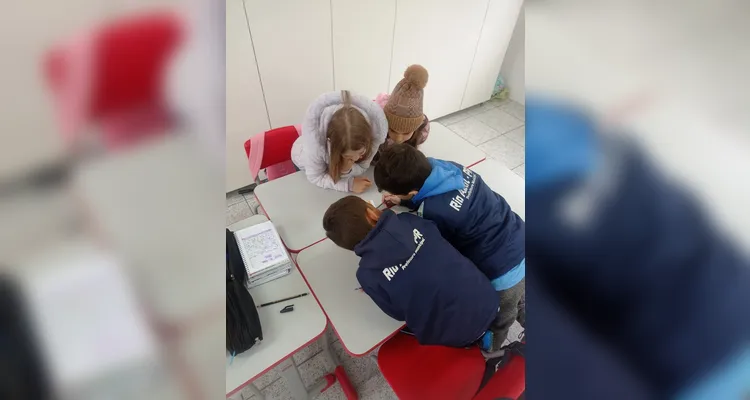 Confira os registros dos trabalhos dos alunos.