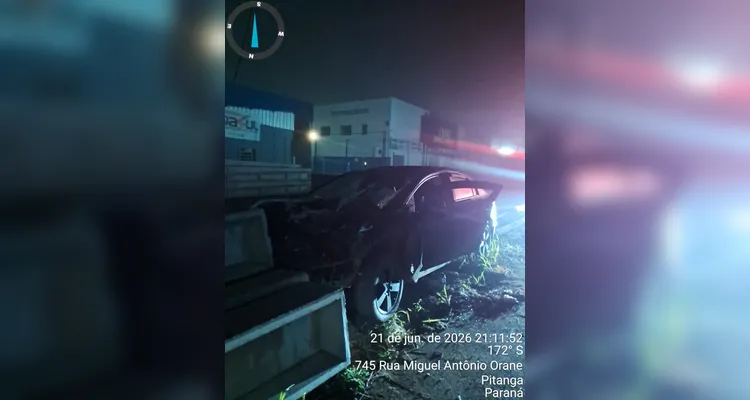 Jovens morrem em acidente envolvendo três veículos na PRC-466 em Pitanga