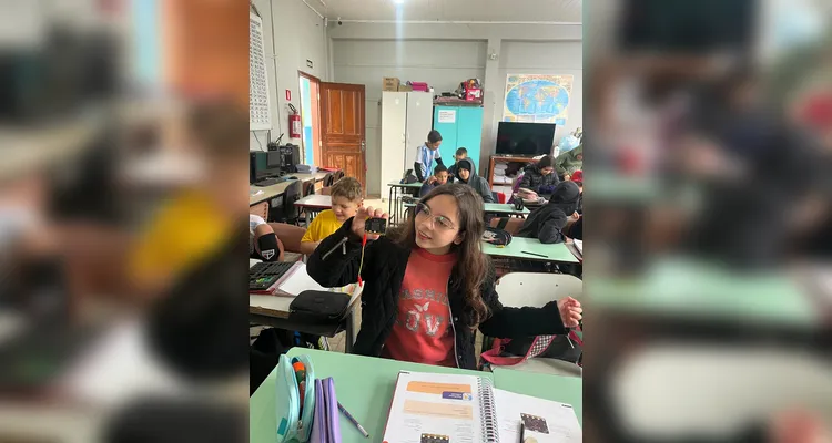 Confira a série de registros do amplo trabalho em sala de aula.