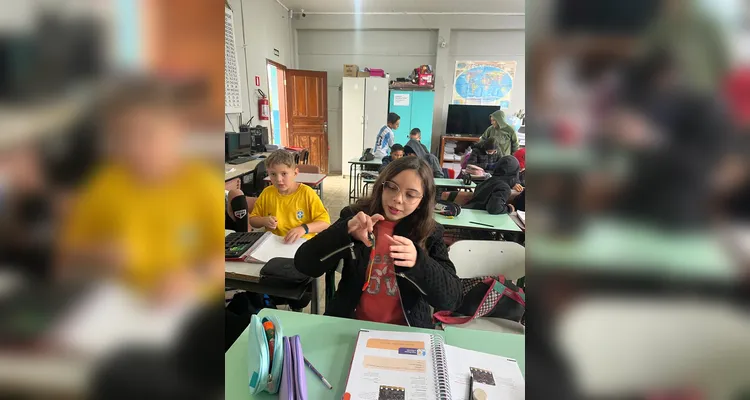 Confira a série de registros do amplo trabalho em sala de aula.