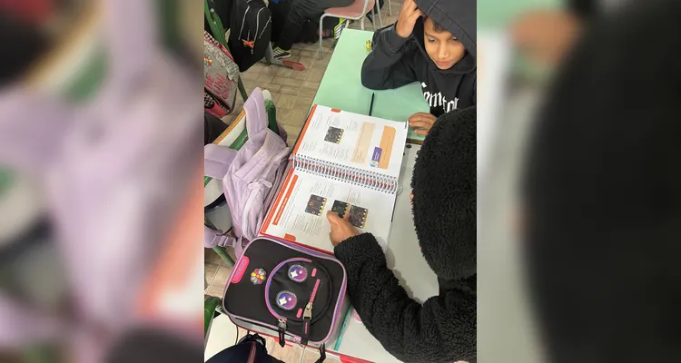 Confira a série de registros do amplo trabalho em sala de aula.