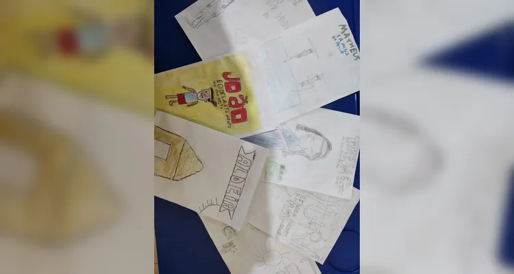 Confira os registros em sala de aula.