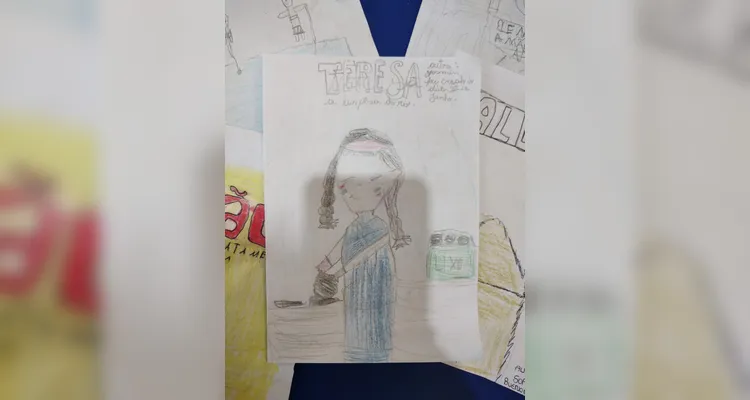 Confira os registros em sala de aula.